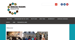 Desktop Screenshot of nebraskamuseums.org